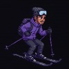 Skiing sprite