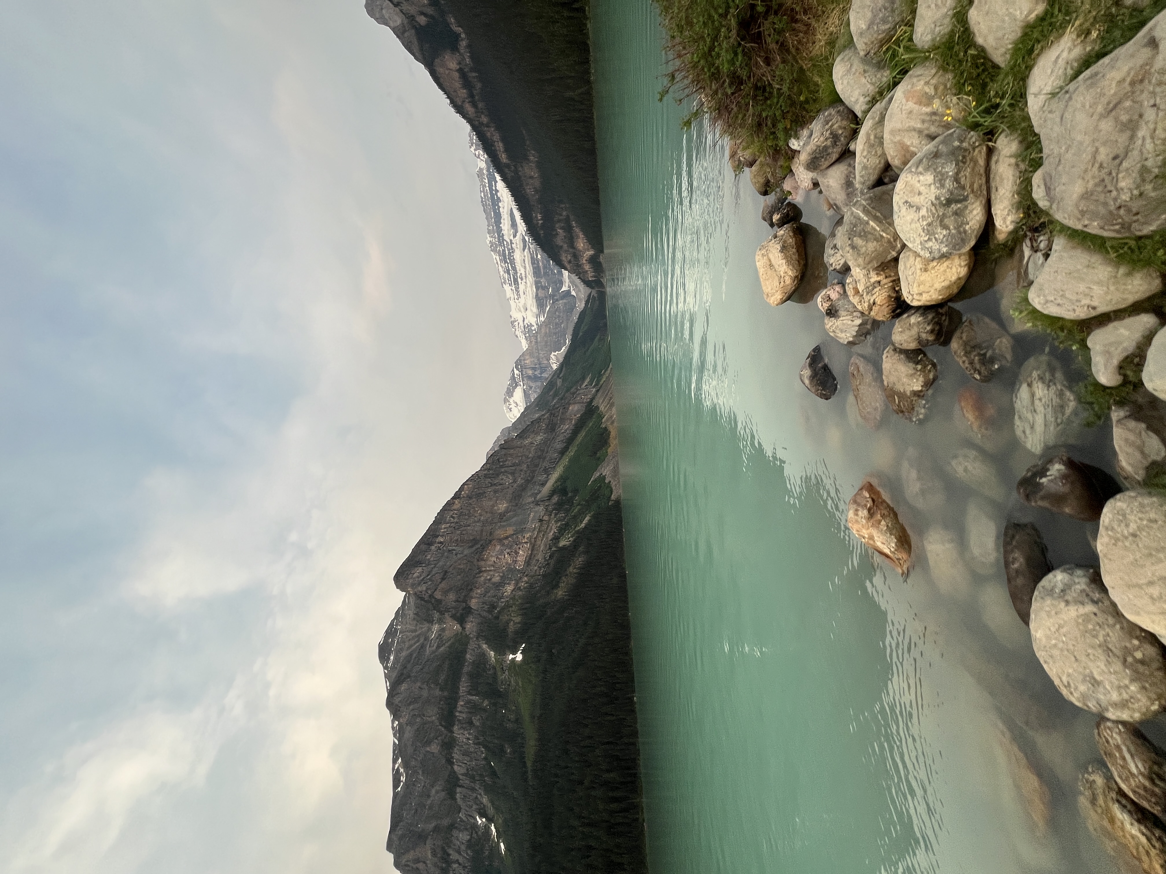 Lake Louise in evening light