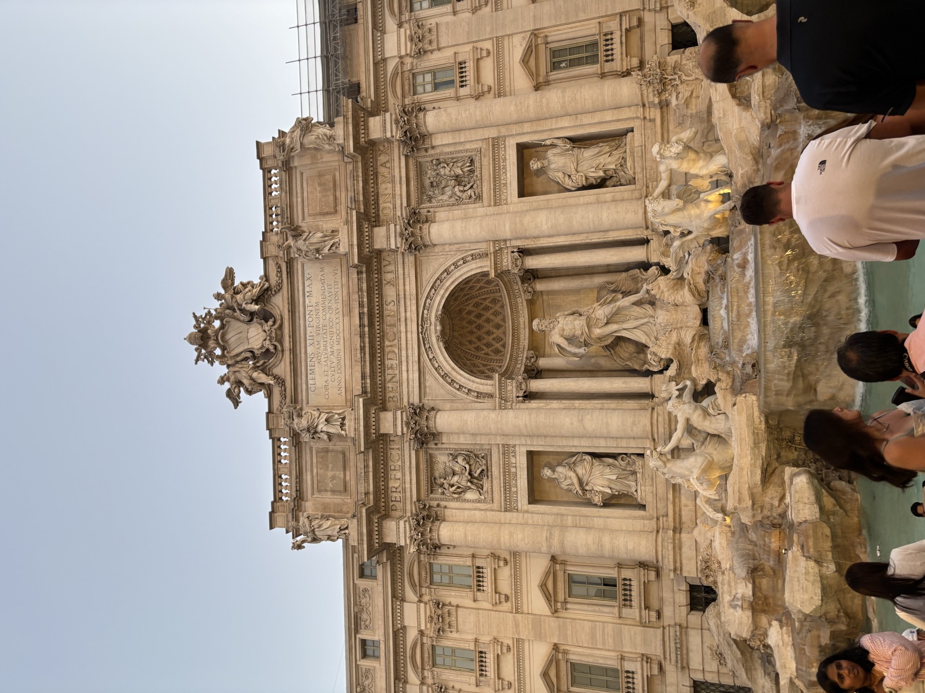 Trevi Fountain by day