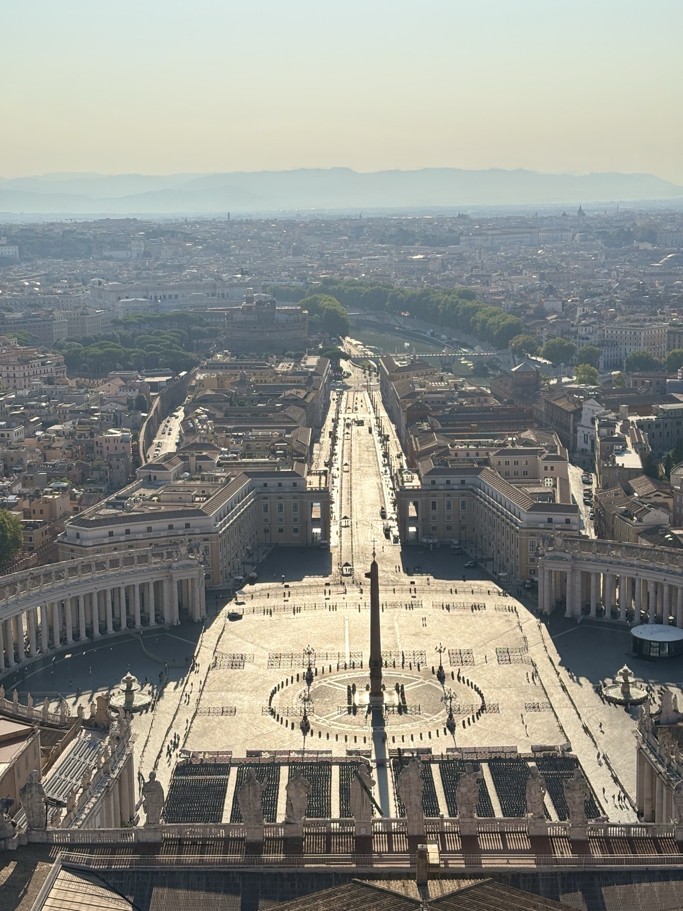St. Peter's Square from above